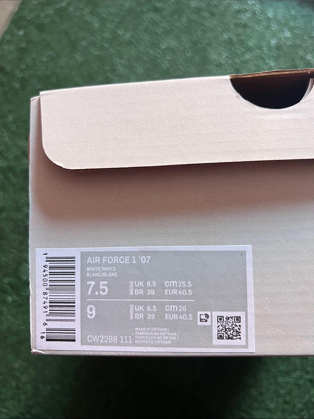 New Nike Air Force 1s
